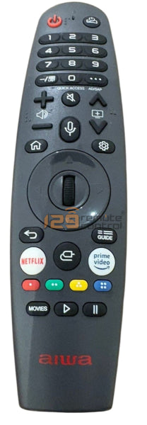 (Local Shop) New High Quality Substitute AIWA Smart TV Remote Control Replacement for AIWA Television in Singapore.