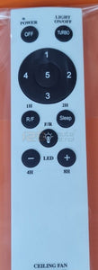 (Local SG Shop) CO-FAN Alternative New Fanco Ceiling Fan Remote Control Alternative Replacement. (White)