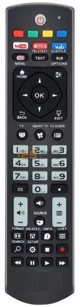 (Local SG Shop) Philips Universal New High Quality Philips TV Alternative Remote Control - New Substitute. (Parts: PHIUTV3)