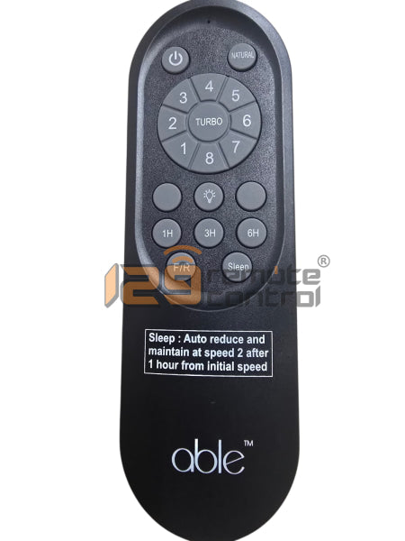 (SG Local Retail Shop) ABLE AVENS Remote Control Replacement Singapore.