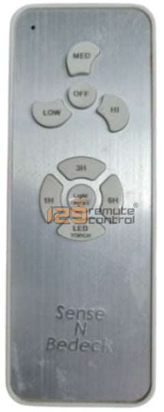 (Local SG Retail Shop) Sense N Bedeck. 3 Speed - Brand New Ceiling Fan Remote Control Replacement For Sense N Bedeck.