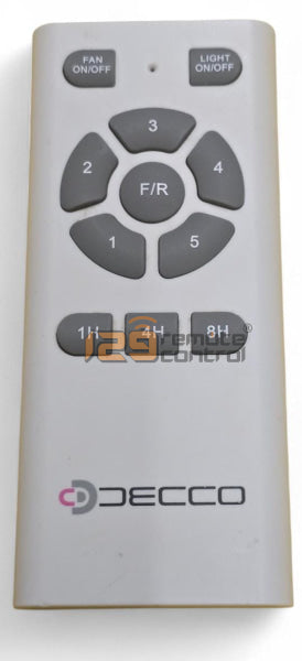 (SG Retail Shop) Decco Ceiling Fan Remote Control Replacement (Photo for Sample Only)