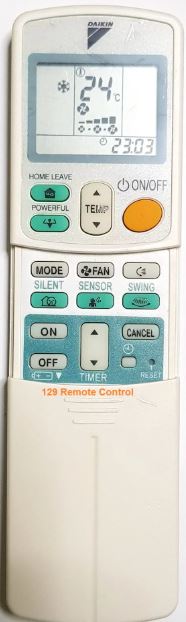 High Quality Daikin AC Remote Substitute for ARC433B76 - Remote Avenue - Online Store | Local Shop in Singapore Since 1986