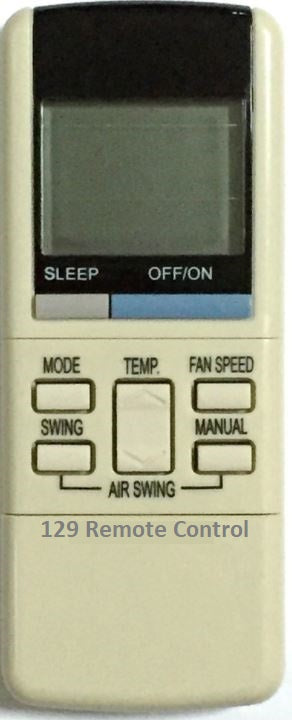 High Quality New Panasonic AirCon Remote Control for A75C380 - Remote Avenue - Online Store | Local Shop in Singapore Since 1986