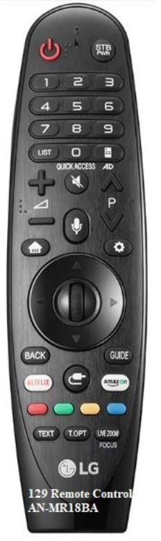 (Local Shop) Genuine New Original LG TV Remote Control AN-MR18BA
