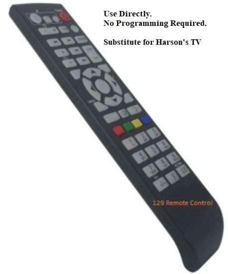 (Local SG Shop) 24ALS25T2. New High Quality Harson's TV Remote Control Alternative Replacement - New Substitute for 24ALS25T2.