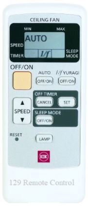 (Local SG Shop) Brand New Original KDK Remote Control for K15Z9   