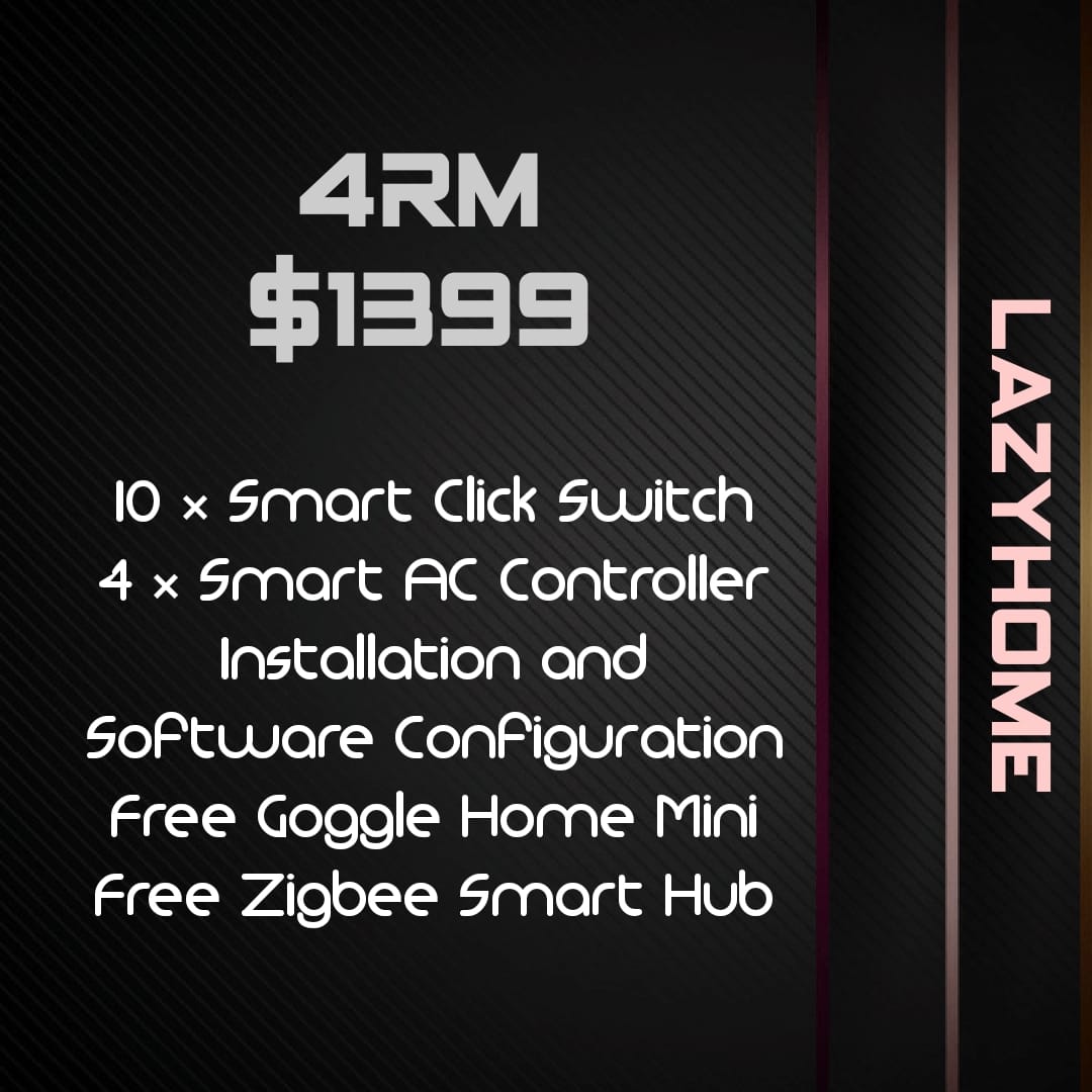 4 Room - Smart Home (By Lazy Home Singapore)