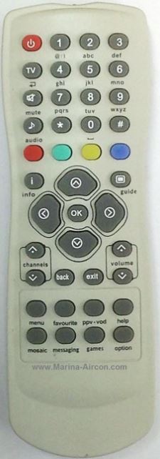 (Local Shop) Brand New Starhub Substitute Remote Control Replacement (Basic)