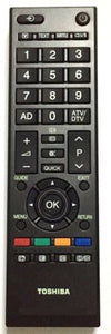 (Local Shop) 42WL66E Genuine 100% New Original Toshiba TV Remote Control Replace For 42WL66E.