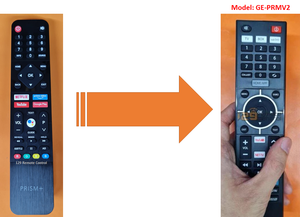 (Local Shop) New High Quality Substitute Prism+ Android TV Remote Control Replacement For Prism Q QE Remote Control