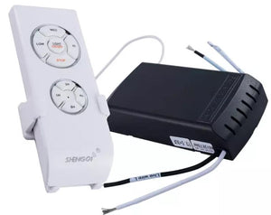 (Local SG Shop) High Quality ShengQi Original Universal AC Ceiling Fan Remote Control Receiver & 3 Speed Remote Control Set. 2.5+3UF.