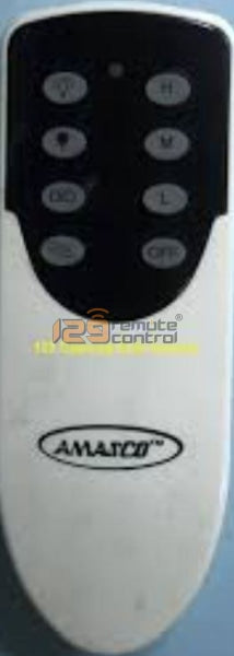 Amasco Ceiling Fan Remote Control 8 Button Function