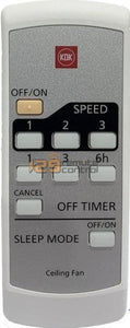 (Local Shop) Used Original KDK Remote Control For M11SU (Working Condition)