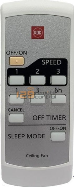 (Local Shop) Used Original KDK Remote Control For M11SU (Working Condition)