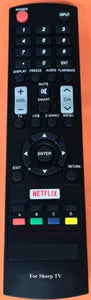 (Local Shop) New Substitute Remote Control for Sharp Smart TV with NetFlix