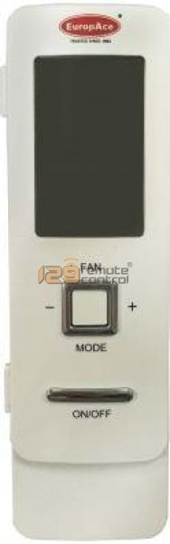 (Local SG Shop) YAG1FB EuropAce AirCon Remote Control - (Photo For Sample Only)