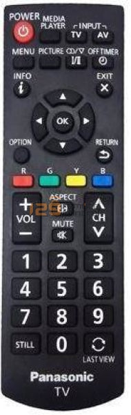 (Local Shop) Genuine 100% New Version Original Panasonic TV Remote Control Substitute For N2QAYB000818.