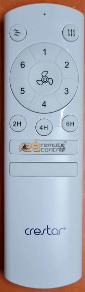 (Local Shop) Genuine New Original Crestar Fan Remote Control - V12 (GE-V12CSF)