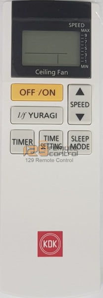 (Local SG Shop) F-M15EX. Genuine New Original KDK Panasonic Fan Remote Control for F-M15EX. (Without Light)