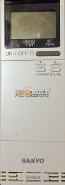 Genuine Used Original Sanyo Aircon Remote Control Rcs-Gs(W)-1