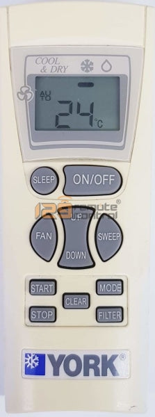 (Local SG Shop) Genuine Used Original York AirCon Remote Control