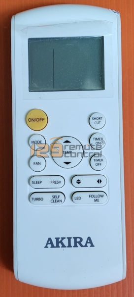(Local SG Shop) Akira Portable AirCon Remote Control Remote Control - RG57A9/BGEF.