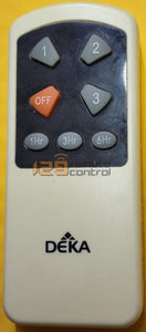 (Local SG Shop) Deka Ceiling Fan Remote Control Substitute Replacement in Singapore.  GE-DKV1R.