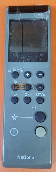 (Local SG Shop) National AirCon AC Remote Control. (Photo for Sample Only)