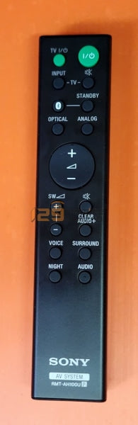 (Local SG Shop) HT-CT180. Genuine New Original Sony AV SYSTEM Remote Control - HT-CT180.