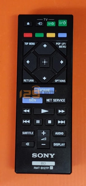 (Local SG Shop) RMT-B127P. Genuine New Original Sony BD Remote Control - RMT-B127P.