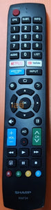 (Local SG Shop) RNF04. Sharp Smart TV Remote Control For Sharp TV RNF04.