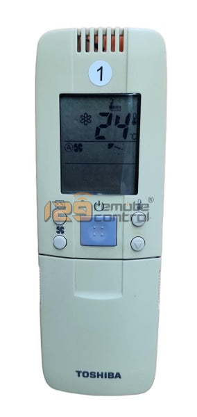 (Local SG Shop) Used 2nd Hand Original Toshiba AirCon Remote Control For WH-H1JE2 (Working Condition) (Product Code 1)