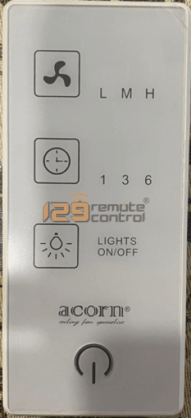 (Local Shop) Acorn Ceiling Fan Remote Control V1