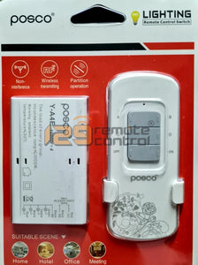 (Local Shop) Authentic Genuine New Posco Remote Control for Light Control (4 Way Y-A4E)