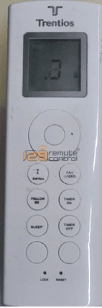 (Local Shop) Brand High Quality New Substitute Trentios Aircon Remote Control Ge-Cswh