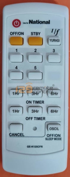 (Local Shop) F-400MS Brand New High Quality National Wall Fan Remote Control Replace For F-400MS.