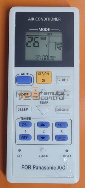 (Local SG Shop) iAuto, Quiet. Brand New High Quality Substitute For Panasonic AirCon Remote Control. iAuto, Quiet.