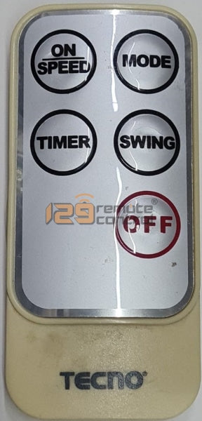 (Local Shop) Brand New High Quality Substitute For Tecno Wall Fan Remote Control