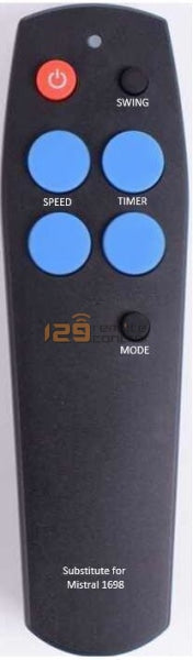 (Local Shop) Brand New High Quality Substitute Mistral Fan Remote Control For Msf1698