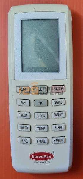  (Local Shop) Europace Used Genuine Original For Europace AirCon Remote Control.