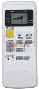 (Local Shop) F-M15E6. New High Quality Panasonic Substitute Remote Control for Panasonic Ceiling Fan For F-M15E6. (GE-KP60WS/CF)