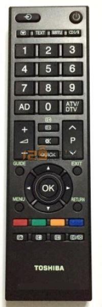 (Local Shop) Genuine 100% New Version Original Toshiba TV Remote Control Replace Substitute For 40AV10E