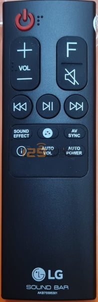 (Local Shop) Genuine New Original LG Sound Bar TV Remote Control Replace For AKB75595301.
