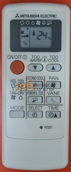 (Local Shop) MP2B/MP04B Genuine New Original Mitsubishi Electric AirCon Remote Control For MP2B/MP04B.