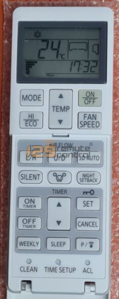 (Local Shop) Genuine New Original Mitsubishi Heavy AirCon Remote Control For SRK35ZMA-S. (Full Function)