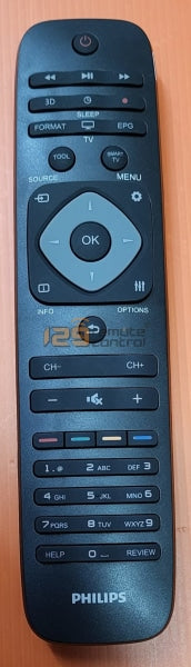 (Local SG Shop) 50PUT6002/98. Genuine New Original Philips TV Remote Control For 50PUT6002/98. (Tool Function & Smart TV)