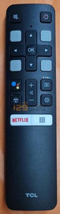 (Local Shop) Genuine New Original TCL TV Remote Control In Singapore (Netflix Function) For 49S6500