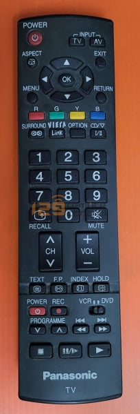 (Local Shop) N2QAYB000227 Used Original Panasonic TV Remote Control N2QAYB000227.