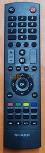 (Local Shop) New Genuine Original Sharp Tv Remote Control For (Support Basic Function Only)